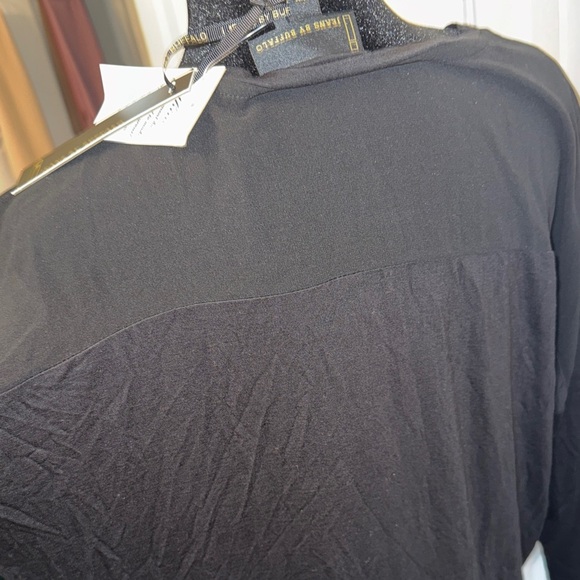 i jeans by Buffalo Black and Gold Studded Blouse - Picture 9 of 13